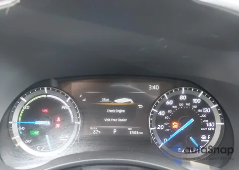 2020 Toyota Highlander Hybrid Xle from USA, damaged, VIN 5TDGBRCH9LS503736